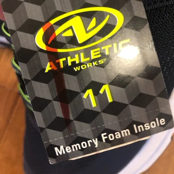 New Athletic Works memory foam men’s gym shoe size 11 - Picture 5 of 6